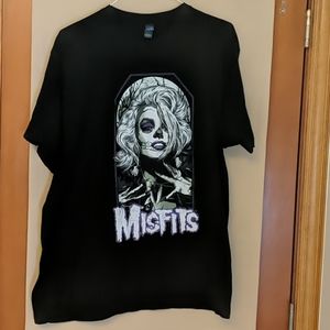 The Misfits Black Graphic T-Shirt Size XL